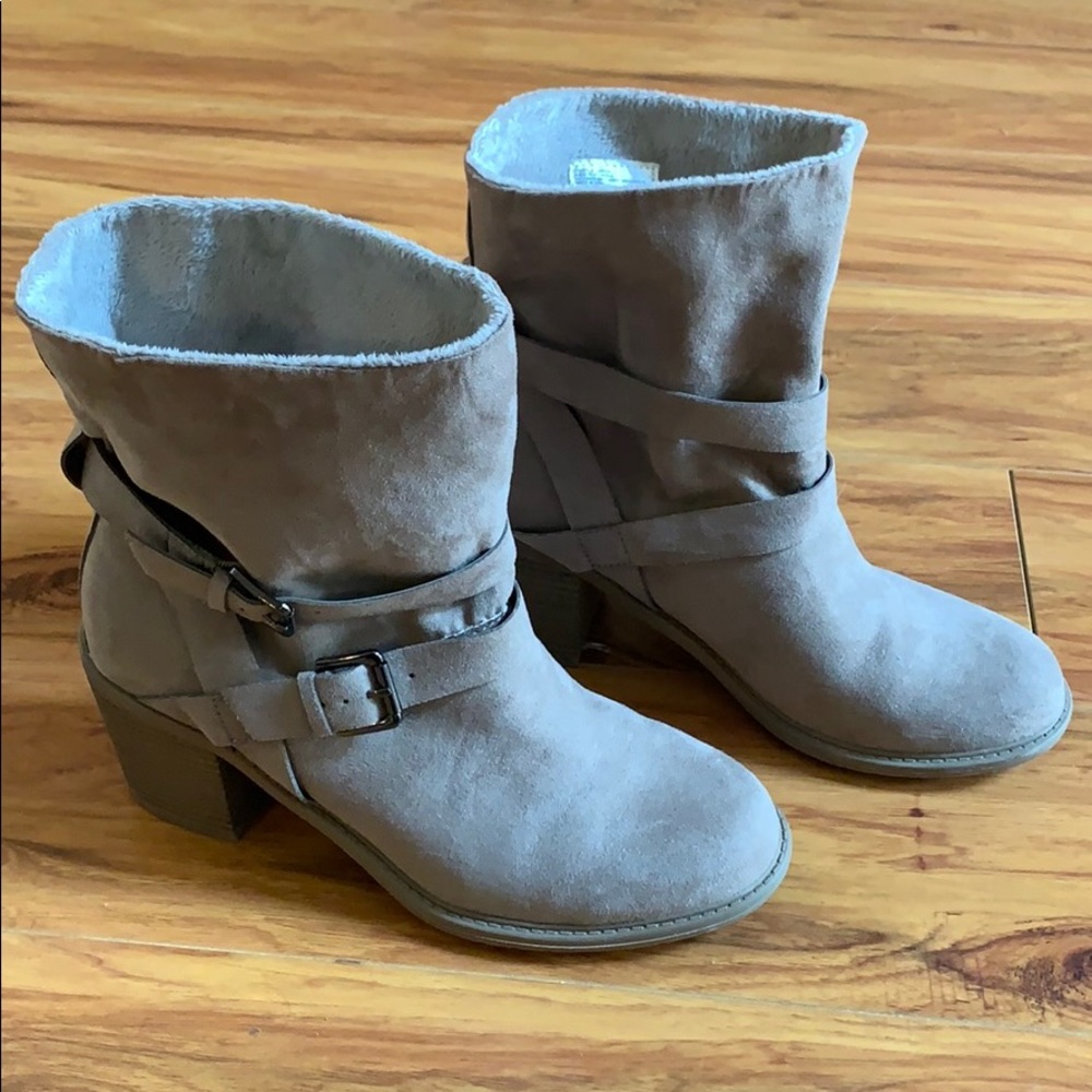 Tan Booties